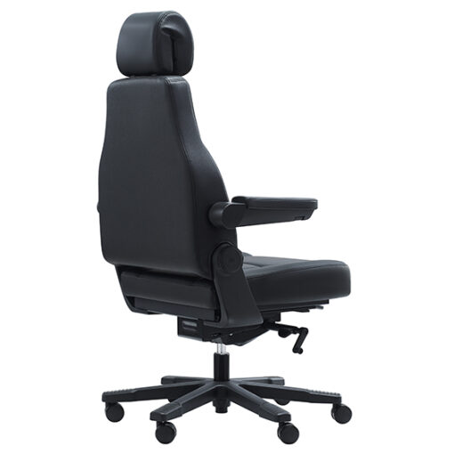 Stanza Executive Office Chair - Back Side View - Heavy Duty - Arteil WA