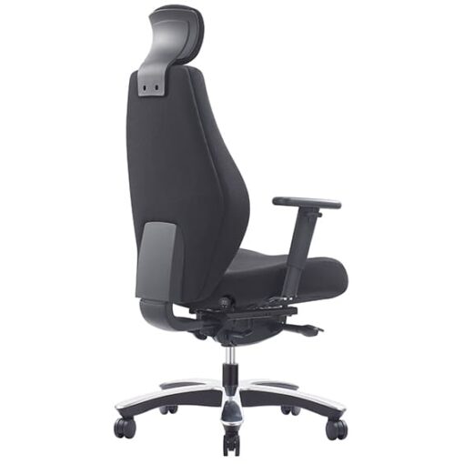 Zodiac Executive Chair = Heavy Duty Office Chair - Back Side View - Arteil WA